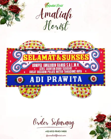 Papan Bunga Ucapan Selamat Siak Hulu
